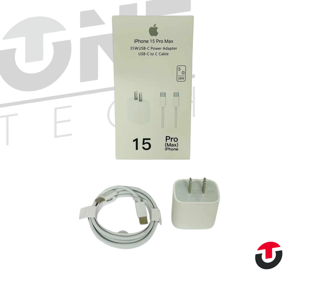 CARGADOR IPHONE 15 PRO MAX 35W