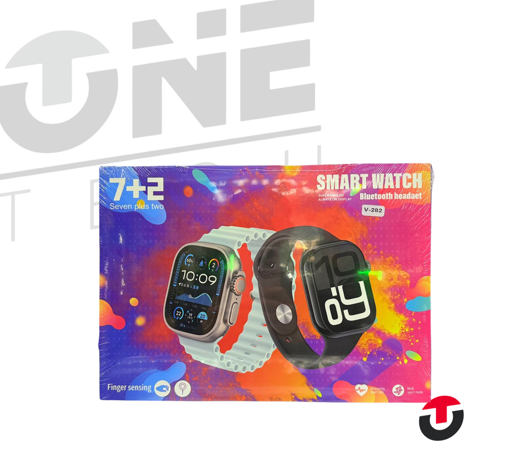 RELOJ SMARTWATCH 7+2 V-282