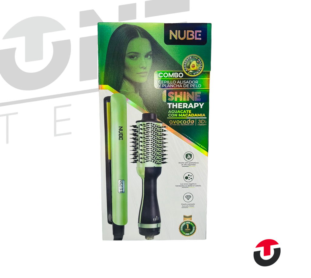 SET CEPILLO SECADOR Y PLANCHA PRO-2501