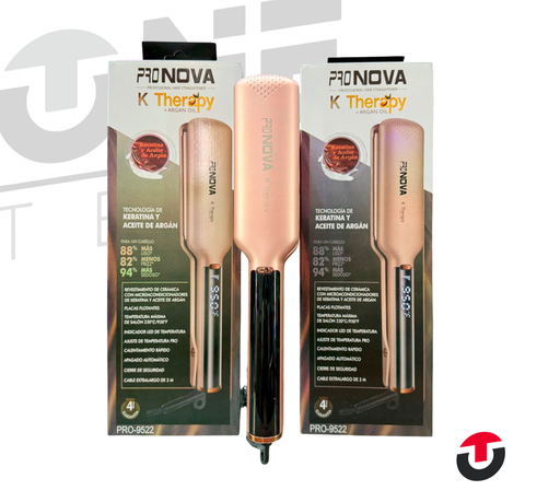 [881] PLANCHA KERATINA ANCHA PRO-9522